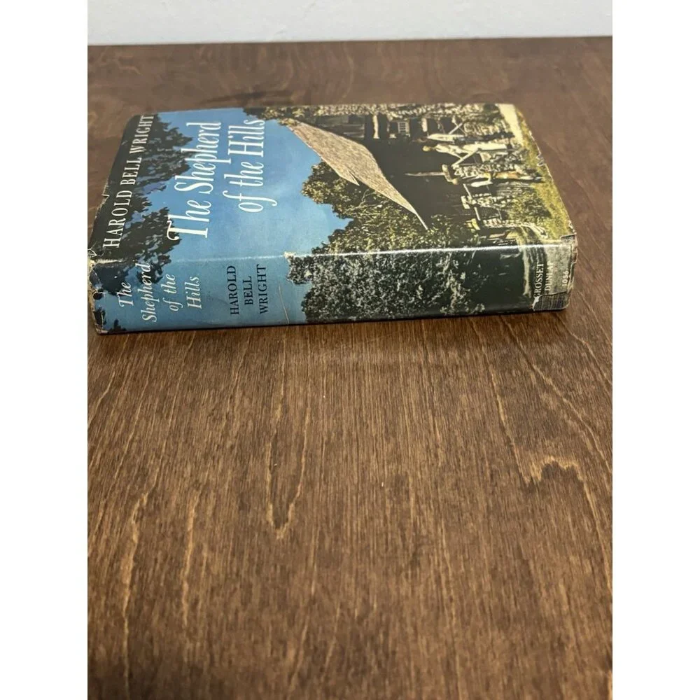 Harold Bell Wright Hardcover The Shepherd of the Hills Stamped Autograph 1970 - Picture 3 of 10